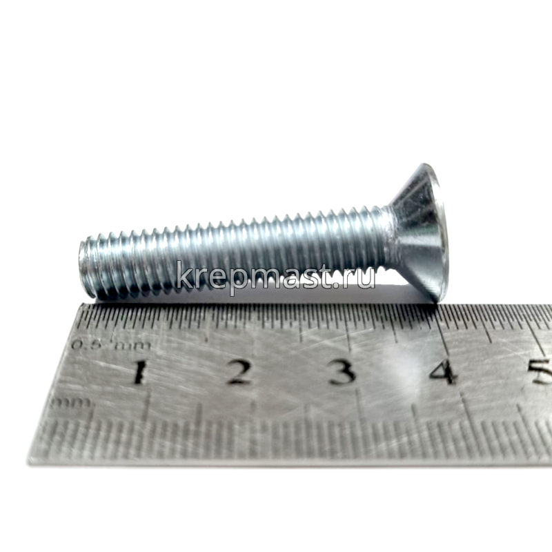 Винт с внут. шестиг. потай голов. 8х40 кл.пр.8,8 DIN 7991