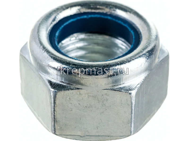 Гайка самоконтр.М16 оц. DIN 985 кл.пр. 10