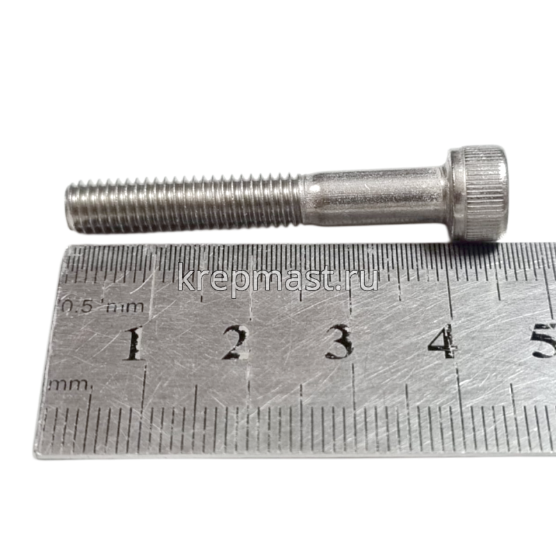 Винт с внутр.шестигранником 6 х 40 нерж. А2 DIN 912