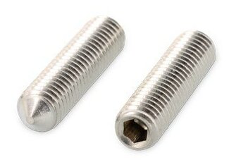 Винт уст. 4х20 DIN 914 зостр. вн/ш А2 нерж.