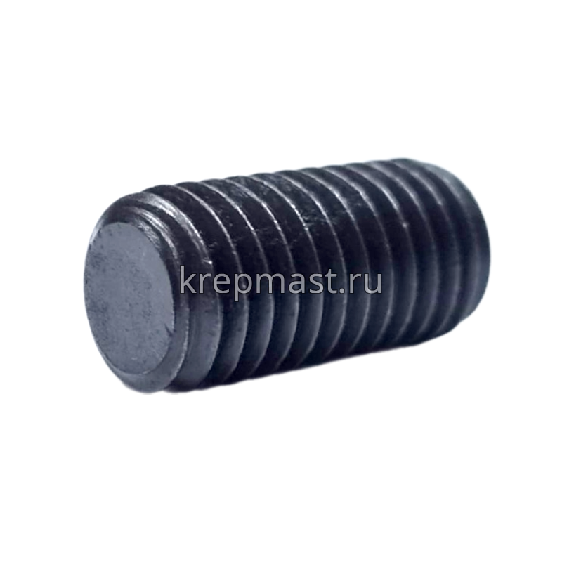 Винт уст. 10х20 12,9 DIN 913плоск.конц.вн/ш чёрн