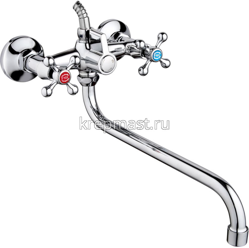 Смеситель д/ванны SL 71-140 с длинным изливом