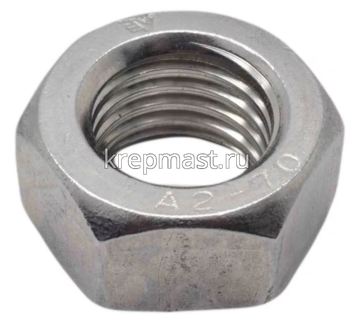 Гайка DIN 934 6-гр. М 24 (3,0) нерж. А2
