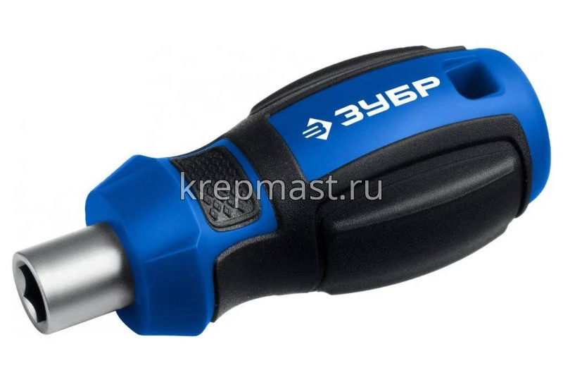 Отвертки-набор ЗУБР КОМПАКТ-34 c насадками