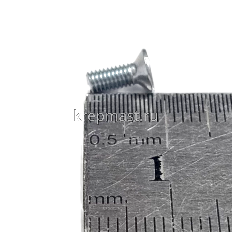 Винт потай 3,0х 8 DIN 965