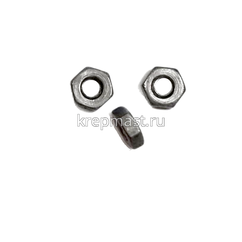 Гайка 6-гр. М 1,6 (0,35) DIN 934