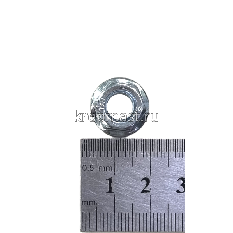 Гайка с фланцем М 8 DIN 6923