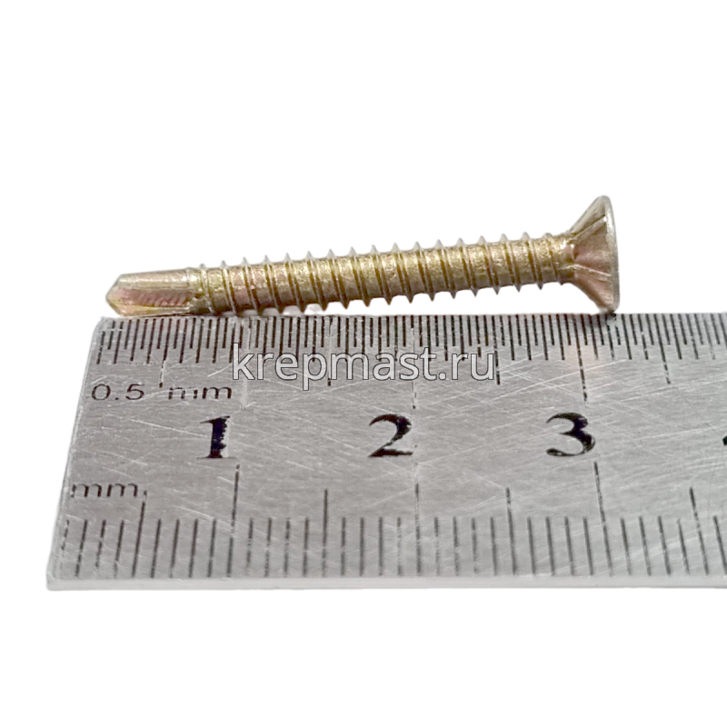 Саморез оконный сверло ж/п 3,9х32(35) усиленные