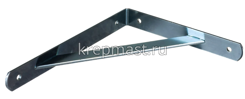 Уголок-кронштейн STAYER 250х200х30х4мм оцинк.