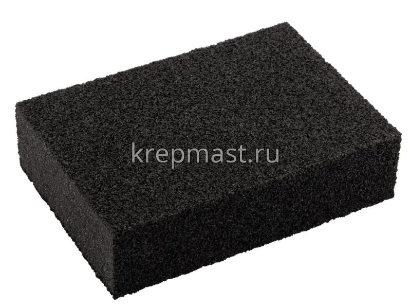 Губка шлифовальная FIT 4х-сторонняя водостойкая 100х70х25мм Р-320
