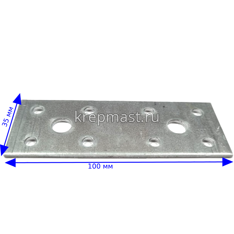 LP1 крепление плоское 100х35х2,5мм