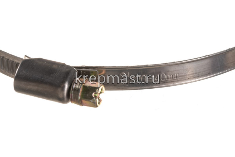 Хомут червячный нержавейка 120-140