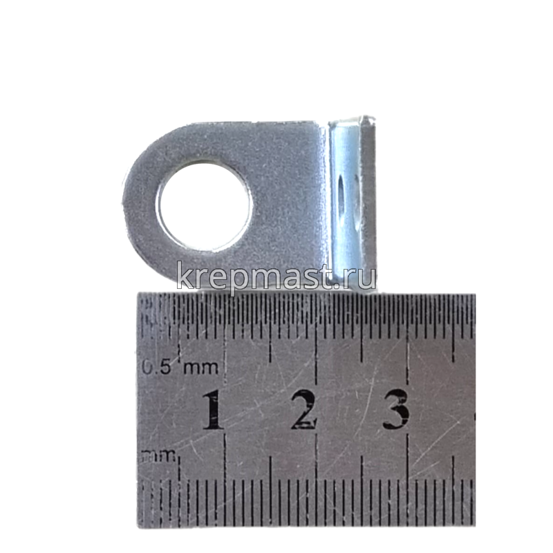 Проушина угловая 18х50мм цинк