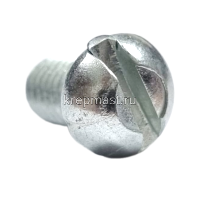 Винт п/цил 6,0х10 DIN 7985 (шлиц)