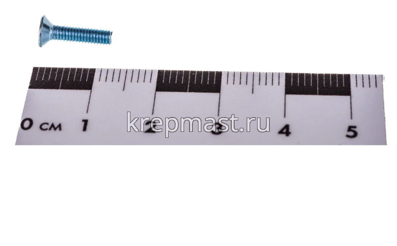 Винт потай 3,0х12 DIN 965