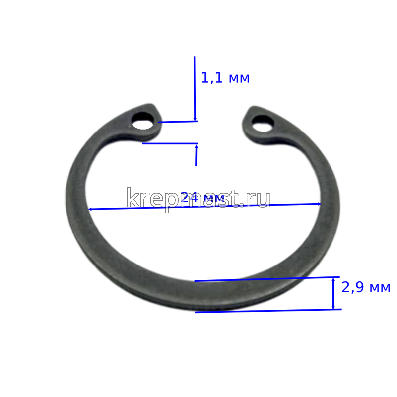 Шайба стопор. М 24 Отверстие DIN 472