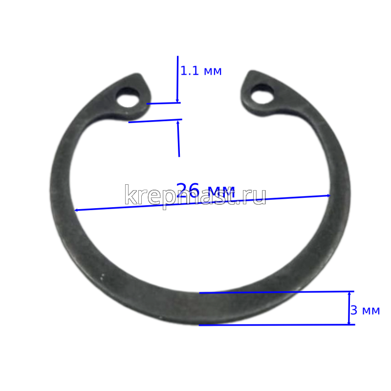 Шайба стопор. М 26 Отверстие DIN 472