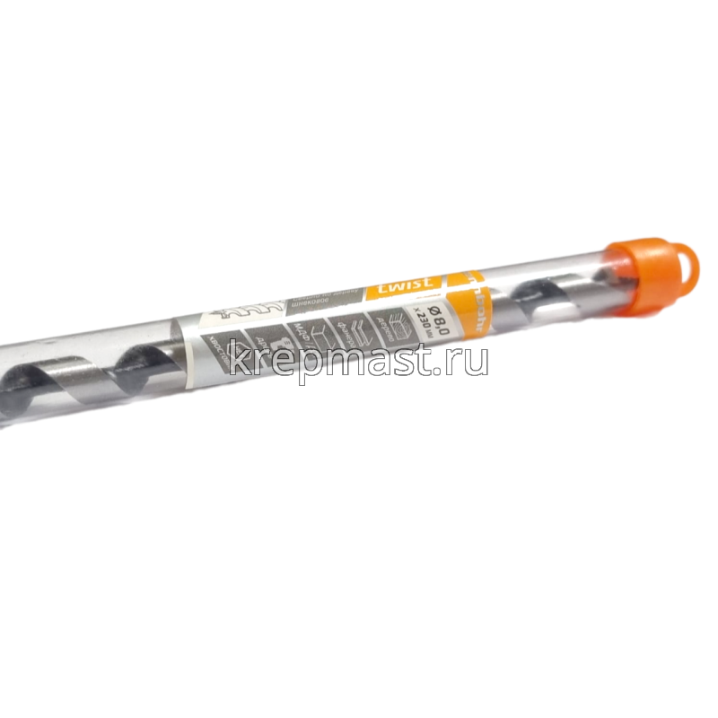 Сверло по дереву спиральное 8 х 230 мм