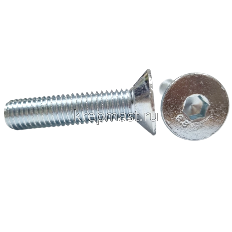 Винт с внут. шестиг. потай голов. 10х 45 кл.пр.8,8 DIN 7991