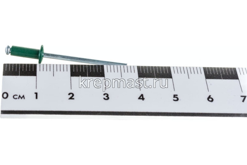 Заклёпка алюминий/сталь 3,2х 8 RAL 6005