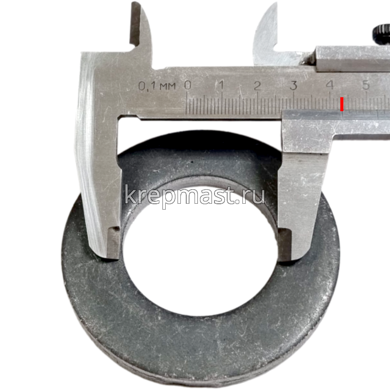 Шайба узкая 42 DIN 125 черная