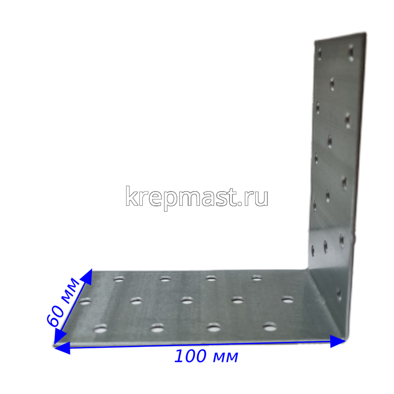 KM11 100х100х60х2мм монтажный уголок