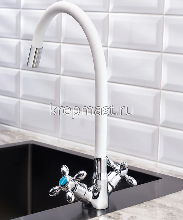 Смеситель д/кухни BA5318-1F-E351A-B702 латунь