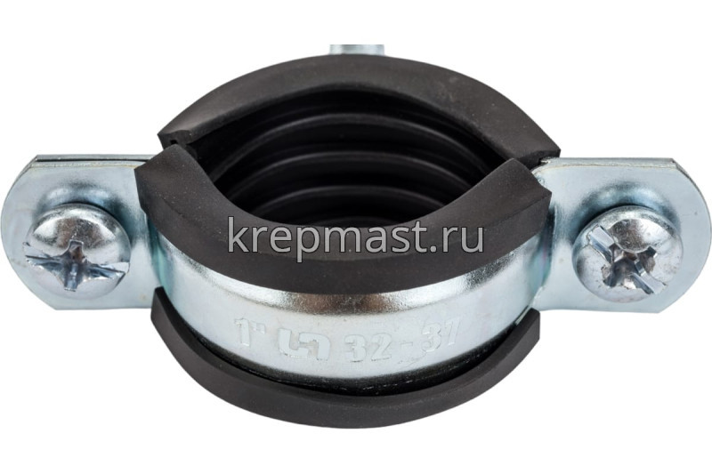 Хомут с гайкой ( 32-35мм)