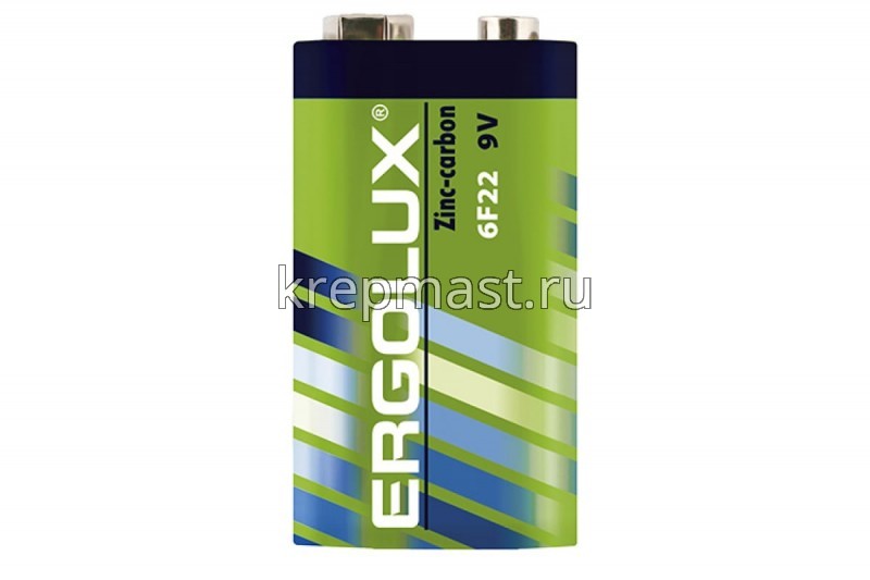 Батарейка Ergolux 6F22 9V SR1