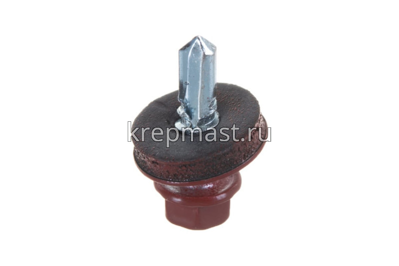 Саморез д/кровли краш. 5,5х19 RAL 3011
