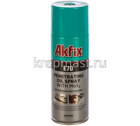 Смазка проникающая AKFIX Е70 400мл