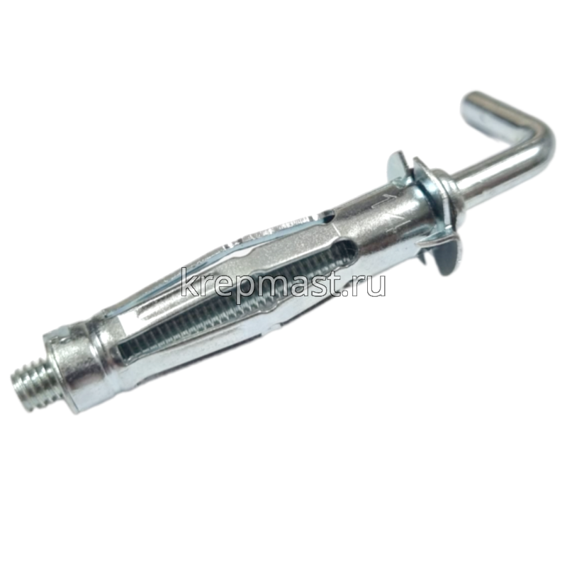 Дюбель мет.д/пустотелых констр.костыль М 6х52