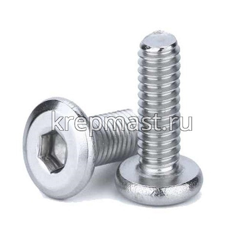 Винт стяжка 6х 80 DIN 7420 SW4 оц. П/р + Н/р