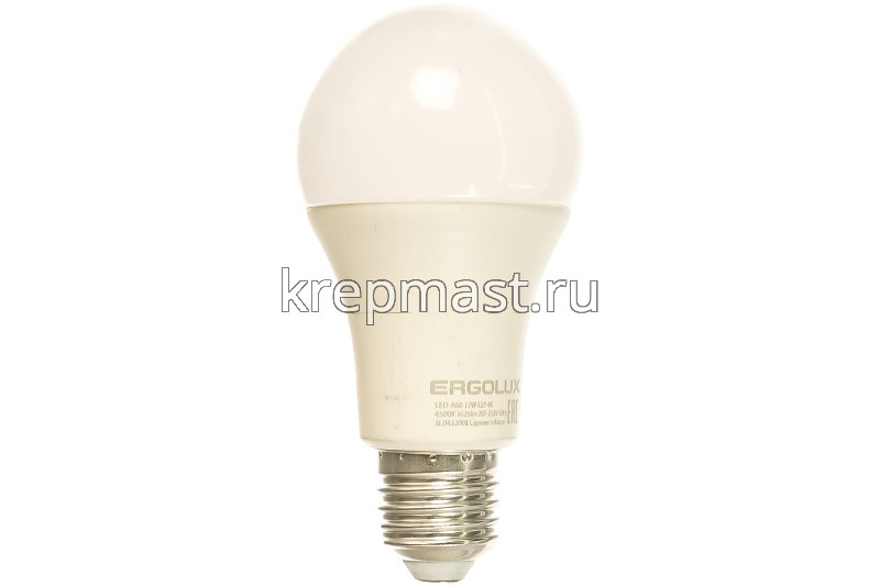 Лампа А60 17Вт Е27 4500К