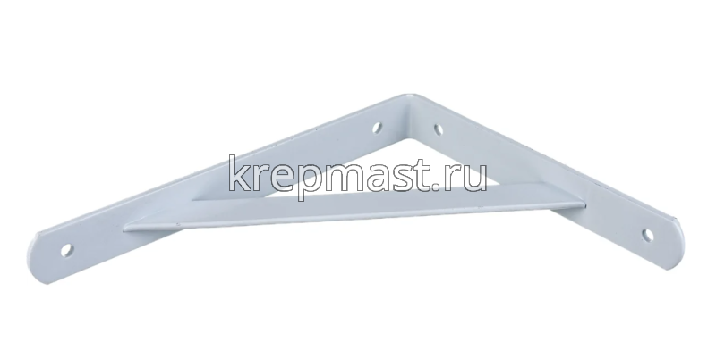 Уголок-кронштейн STAYER 250х200х30х4мм белый