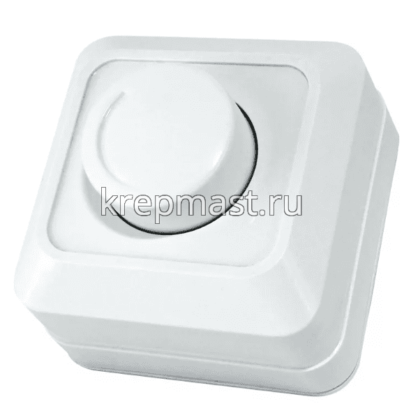 Диммер 600 Вт белый Ладога TDM