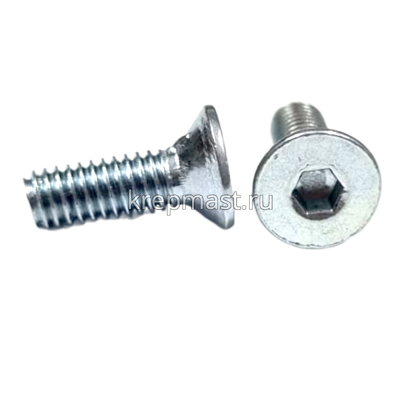 Винт с внут. шестиг. потай голов. 4х12 кл.пр.8,8 DIN 7991