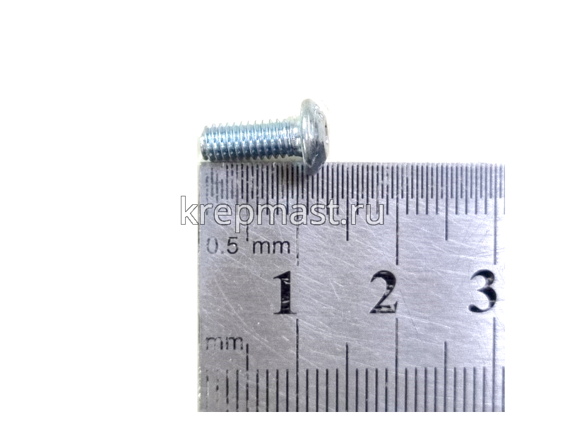 Винт ISO 7380 с внутр.шестигр. 4х10 10,9