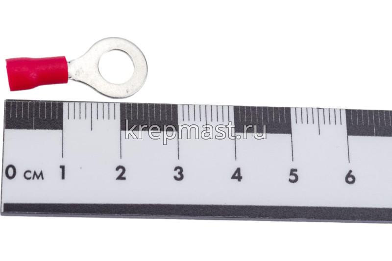 Наконечник кольцо 1,25-6 0,5-1,5мм2 изолированный