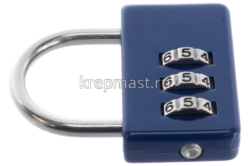 Замок навесной кодовый FIT 3диска 36х22мм