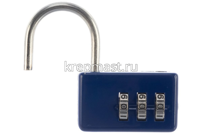 Замок навесной кодовый FIT 3диска 36х22мм