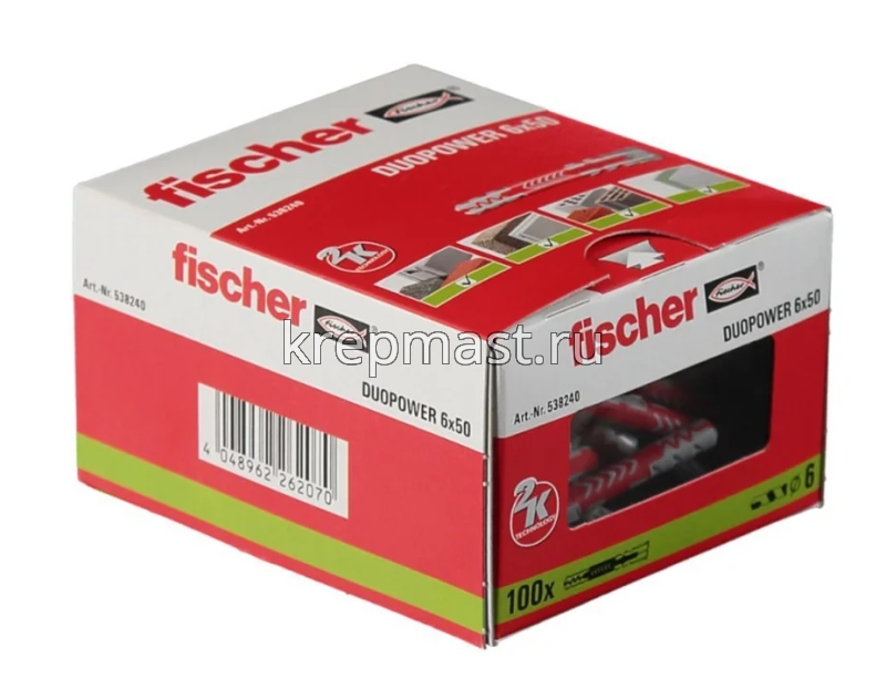 DUOPOWER 6х50 дюбель