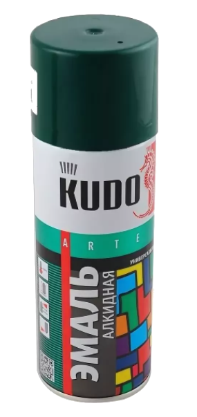 Эмаль аэр. универс. тем.зеленая 520мл