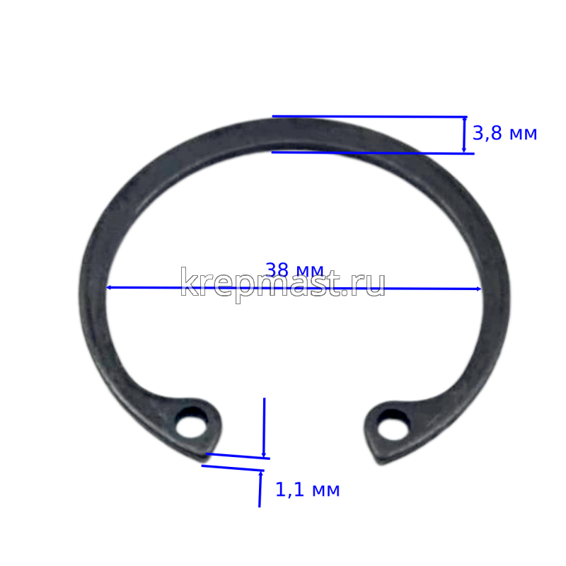 Шайба стопор. М 38 Отверстие DIN 472