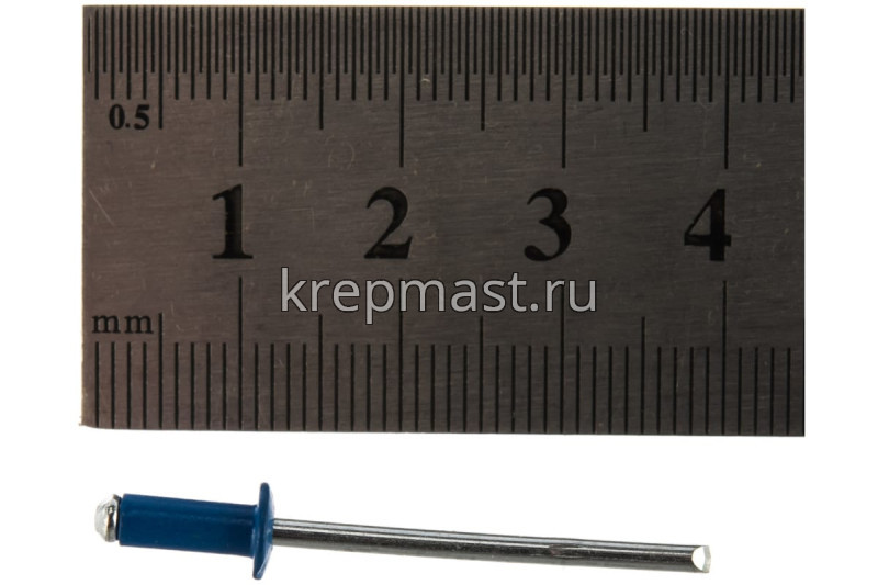 Заклёпка алюминий/сталь 3,2х 8 RAL 5005