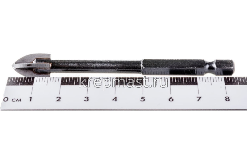 Сверло по стеклу 10мм HAGWERT (с 4мя реж.лезвиями)