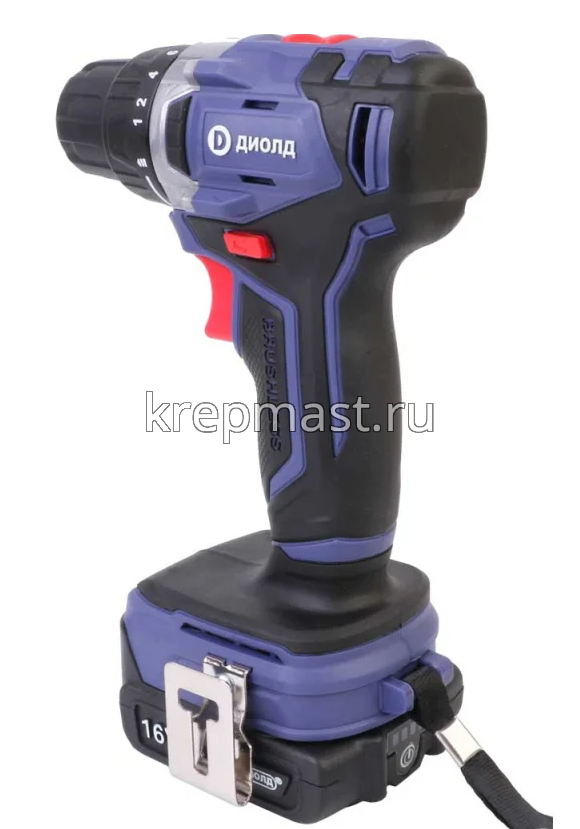 Шуруповерт аккумуляторный ДИОЛД (16Вт, 2,0Ah/ч)
