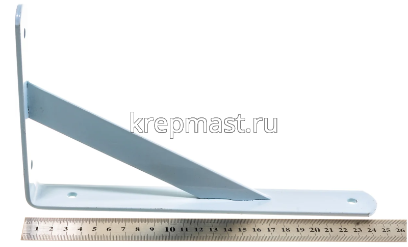 Уголок-кронштейн STAYER 250х150х30х4мм белый