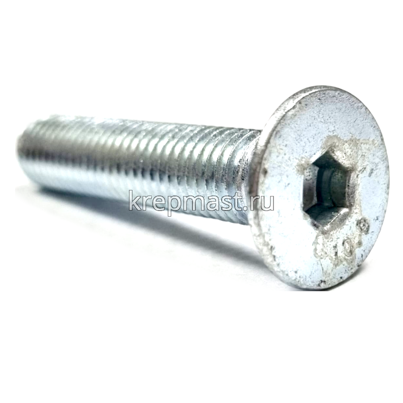 Винт с внут. шестиг. потай голов. 10х 50 кл.пр.10,9 DIN 7991