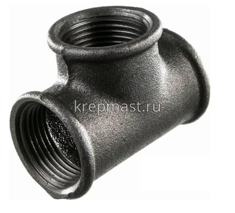 Тройник чугун прямой, Ду-32